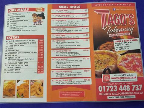 Tago's Takeaway.